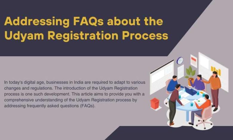 Addressing FAQs about the Udyam Registration Process