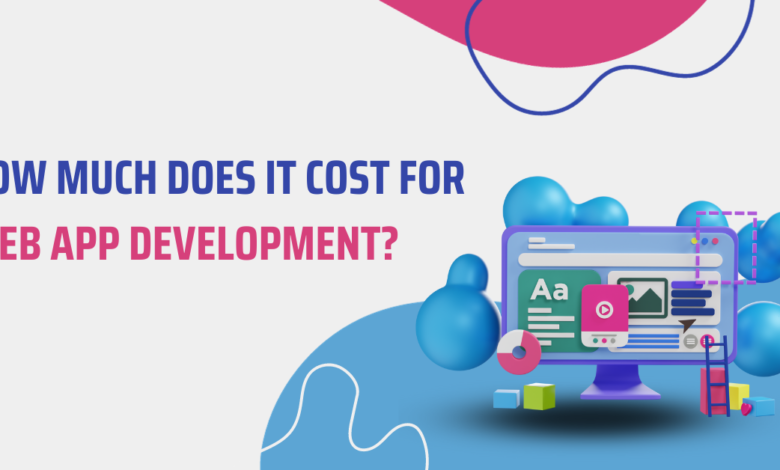 Web app development cost
