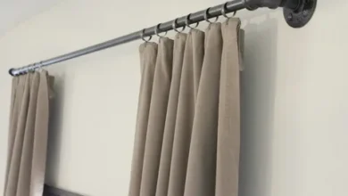 curtains rods