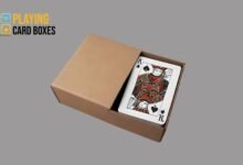 playing cards boxes